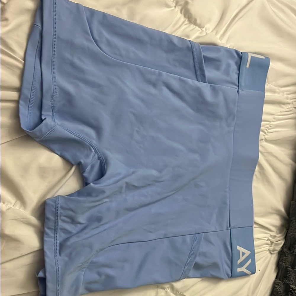 Light Blue Athletic Shorts